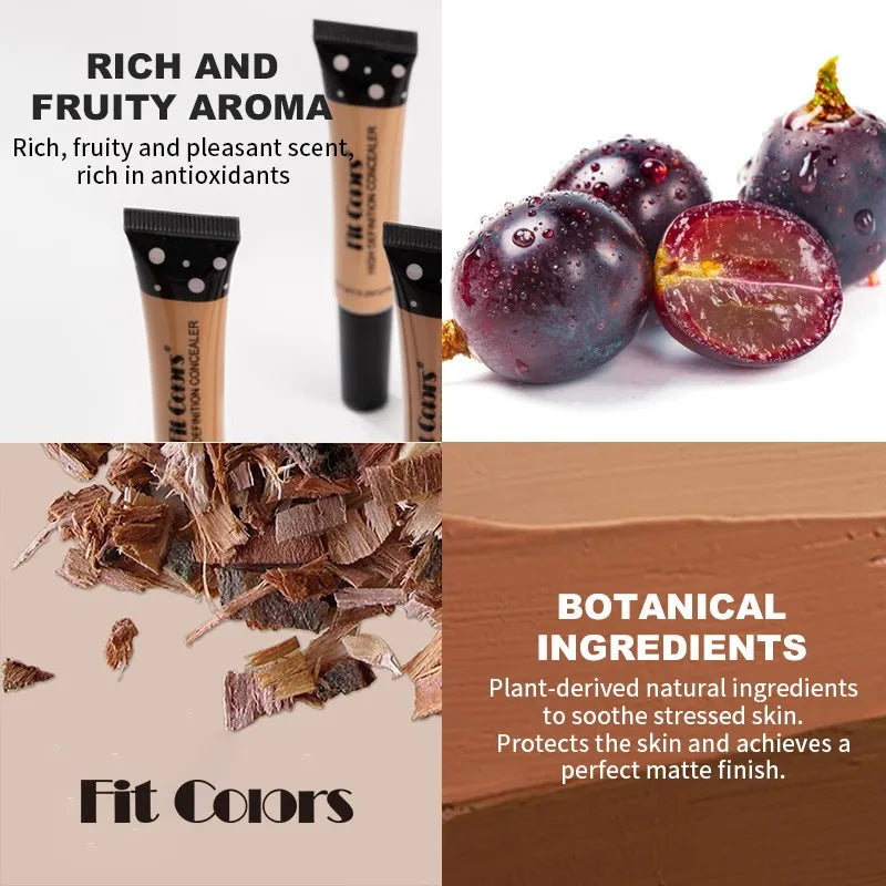 Corrector de seis colores LuxuryGlow: base líquida nutritiva para ojeras