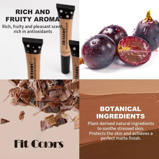 Corrector de seis colores LuxuryGlow: base líquida nutritiva para ojeras