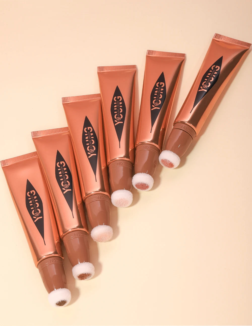 YOUNG VISION Air Cushion Blusher — Long-Lasting, Easy-to-Apply (6 Colors)