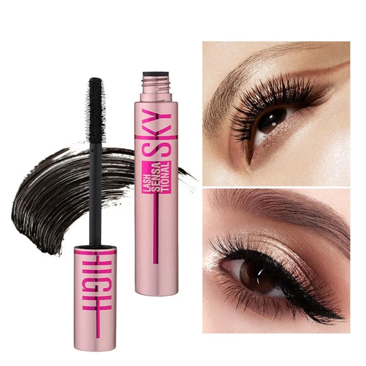 LIDORIA 4D Waterproof Lengthening Mascara – Thick, Curling & Smudge-Proof (10ml)
