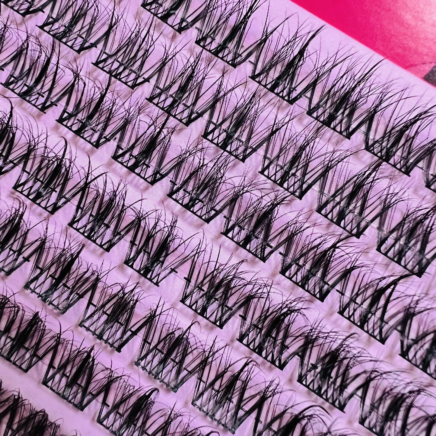EYENGLE 5D Cluster Eyelash Extensions – 120PCS DIY Lashes for Fast Application