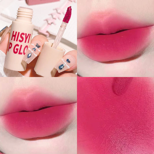 LuxuryGlow 6 Colors Matte Velvet Lip Glaze | Long-Lasting, Highly Pigmented Lipstick
