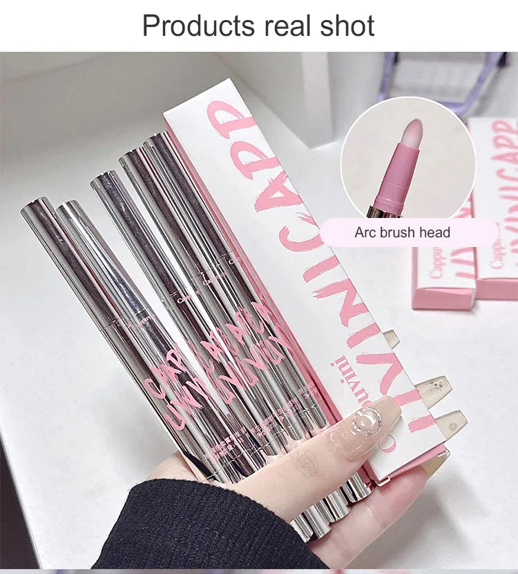 Cappuvini Nude Lip Liner with Brush – Long Lasting Matte Finish by Cappuvini