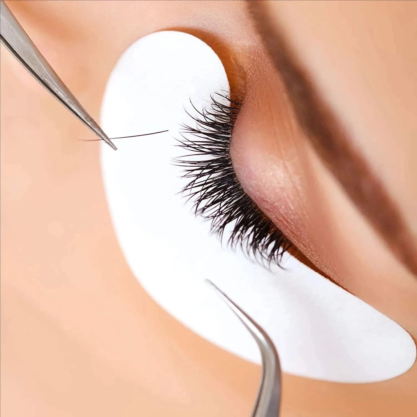 Parches de gel sin pelusa JPNPL MJ para el contorno de ojos: extensiones de pestañas y mascarillas para ojos