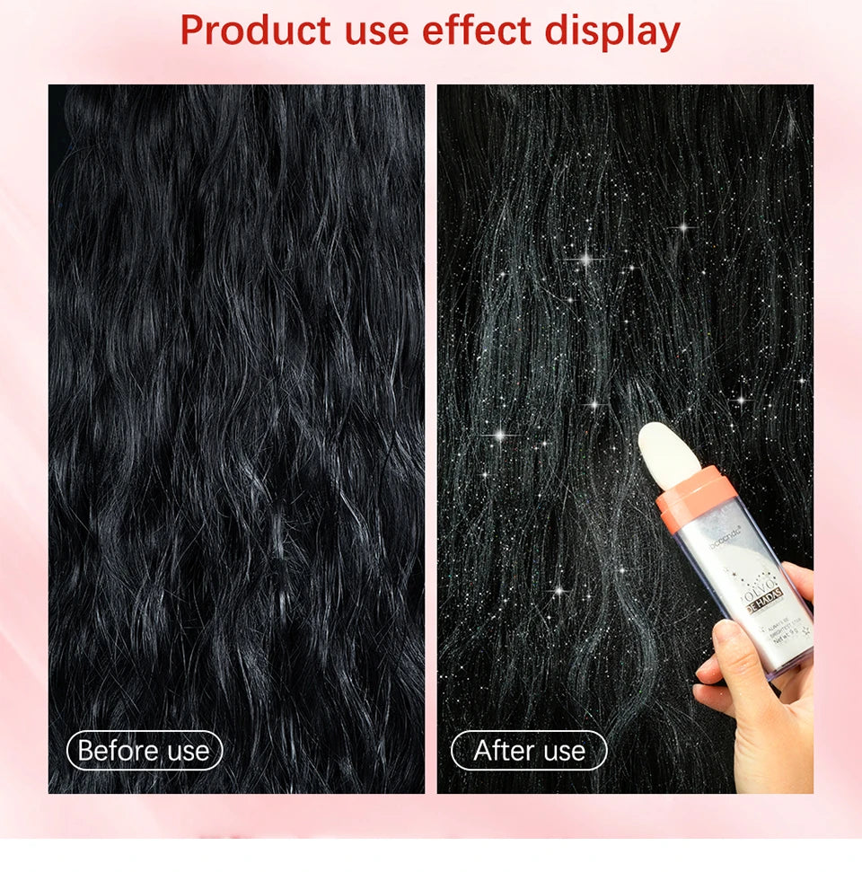 بودرة هايلايتر لاكيرين فيري جلو ثلاثية الألوان - وردي، ذهبي، برونزي لامع