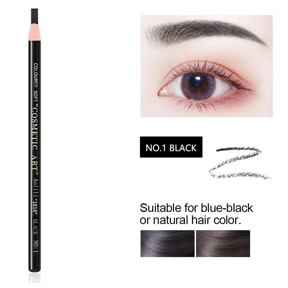Lápiz de cejas LuxuryGlow Tear-Off Pull Line: no necesita afilarse, resistente al agua y a las manchas para unas cejas naturales y duraderas.