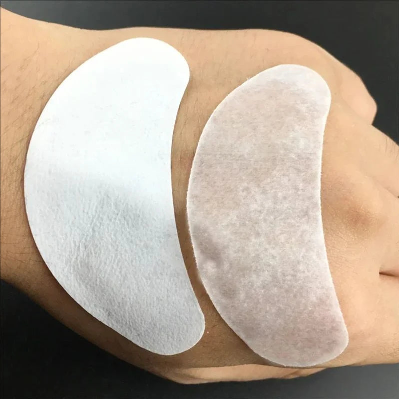 Parches de gel sin pelusa JPNPL MJ para el contorno de ojos: extensiones de pestañas y mascarillas para ojos