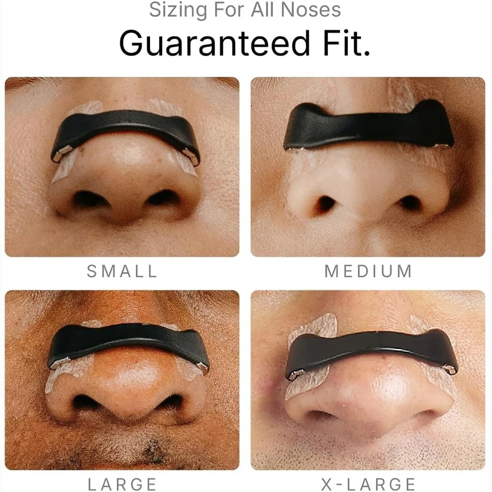 LuxuryGlow Skin Safe Magnetic Nasal Strips – Anti-Snoring & Breathing Aid Starter Kit