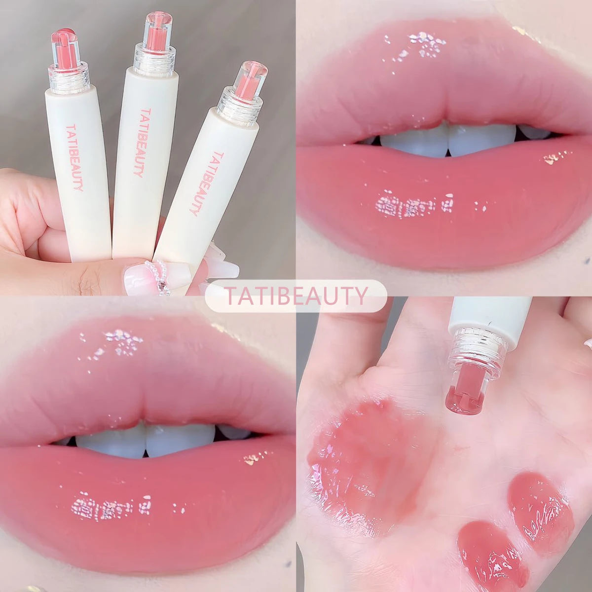 Brillo labial hidratante Lip Jelly Essence de TATIBEAUTY | Brillo hidratante y duradero