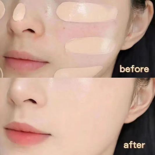 Base de maquillaje líquida HISYI: cobertura natural, fórmula ligera y duradera