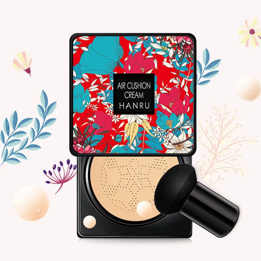 LuxuryGlow Mushroom Air Cushion BB Cream – Moisturizing, Concealing & Long-Lasting