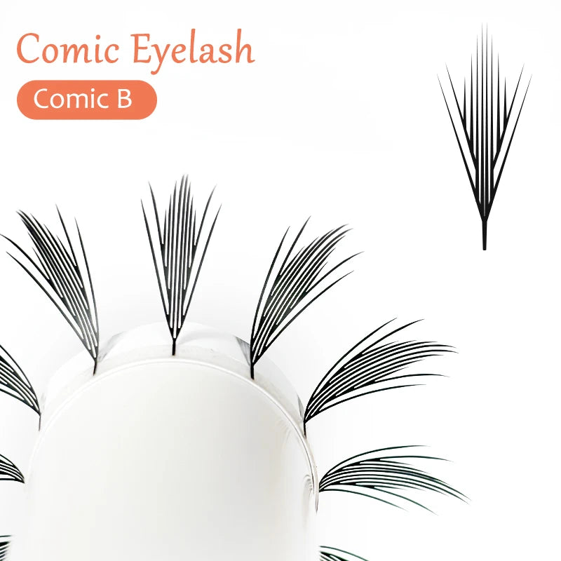 DIYDAY Comic Spire Manga Eyelash Extensions – Feather-Light Anime Look