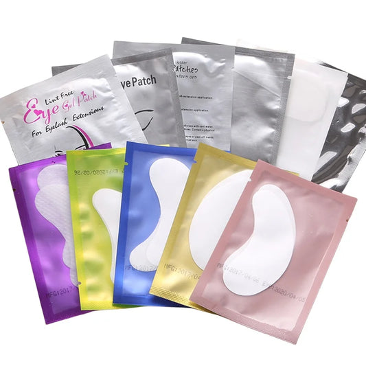 myaokue-up 50 Pairs Disposable Hydrogel Eye Patches | Lash Lifting & Extension Pads