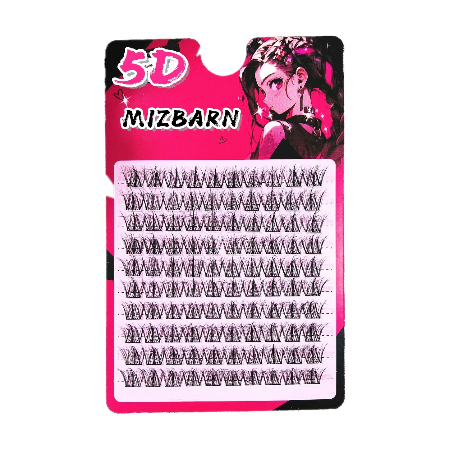 EYENGLE 5D Cluster Eyelash Extensions – 120PCS DIY Lashes for Fast Application