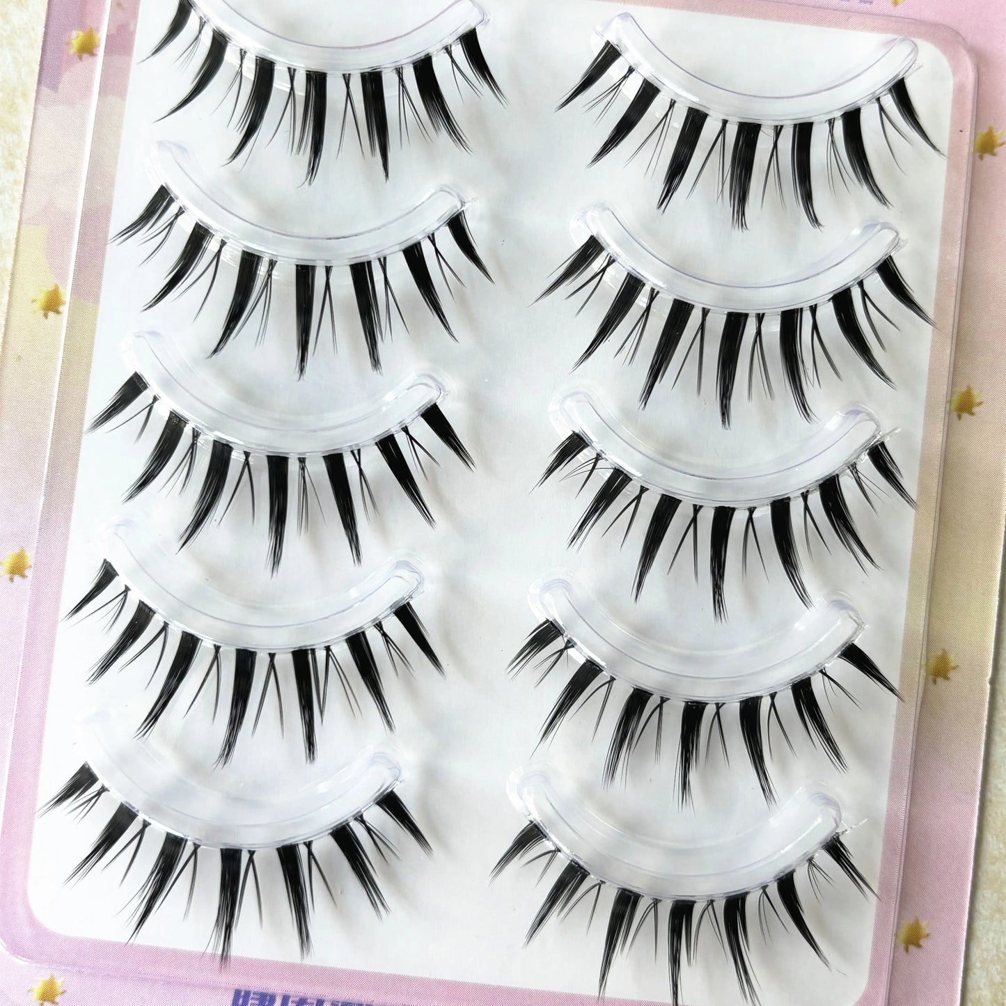EYENGLE  5 Pairs Little Devil Cosplay False Eyelashes – Sweet Lolita Eye Lashes