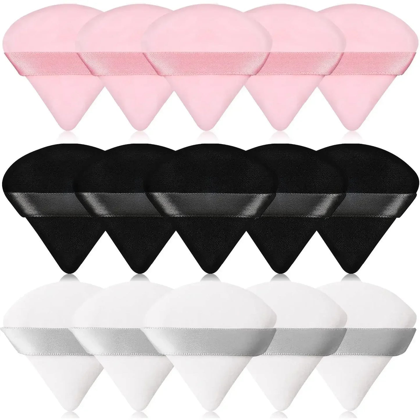 LuxuryGlow Soft Cosmetic Puff Set – Blend & Set Makeup Flawlessly (2–15 PCS)