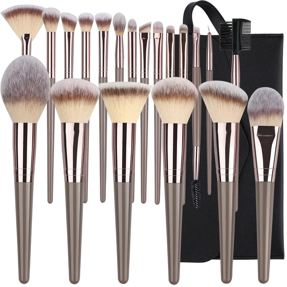 ZSRUNHUI 1–20 Pcs Professional Makeup Brush Set – Soft, Precise & Multi-Use