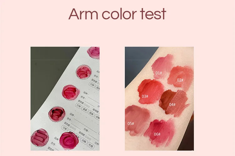 HERORANGE Mirror Lip Glaze: color de labios hidratante, no pegajoso y de alto brillo