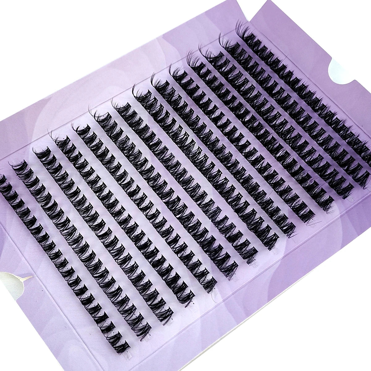 HBZGTLAD 280 paquetes de extensiones de pestañas de visón 3D 60D/80D: pestañas ultrafinas en racimo para hacer tú mismo