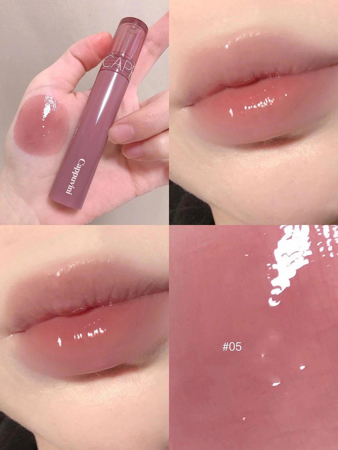 Cappuvini Beauty Juice Lip Glaze: labial hidratante con brillo de espejo