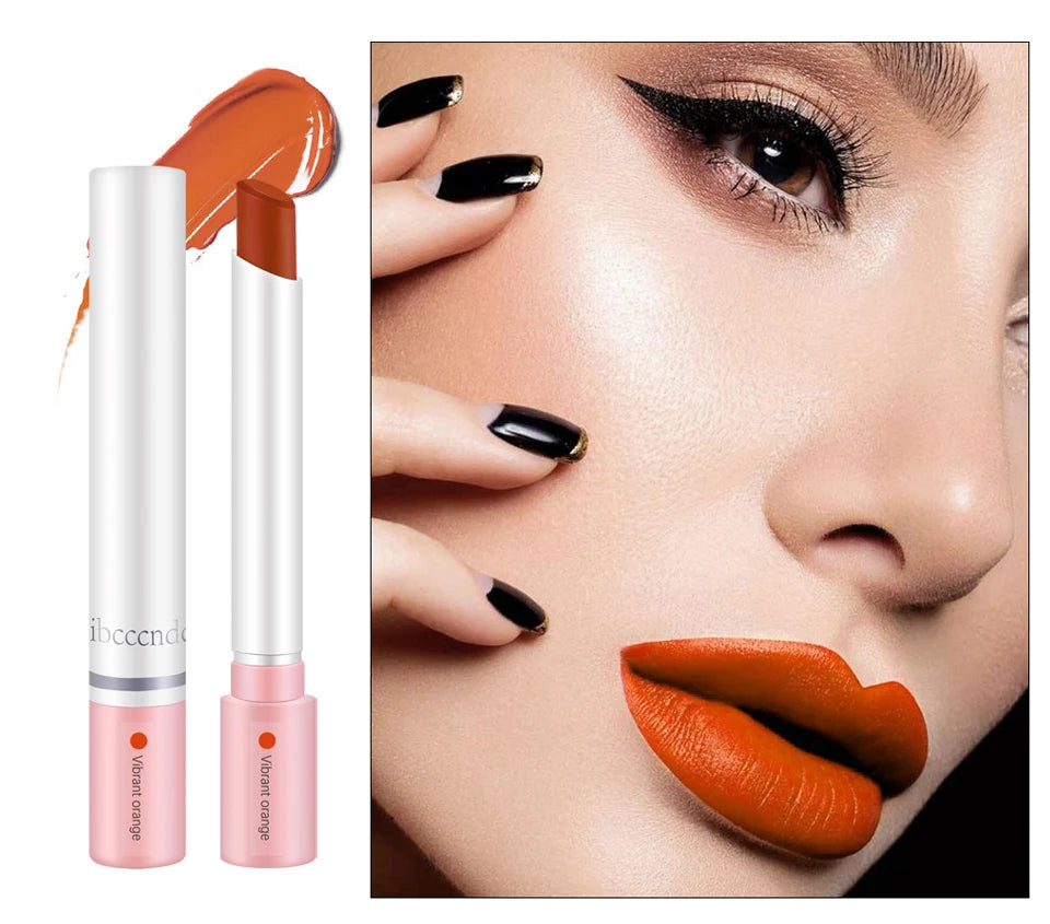 ibcccndc - Set de labiales mate de 4 colores: brillo labial resistente al agua y de larga duración