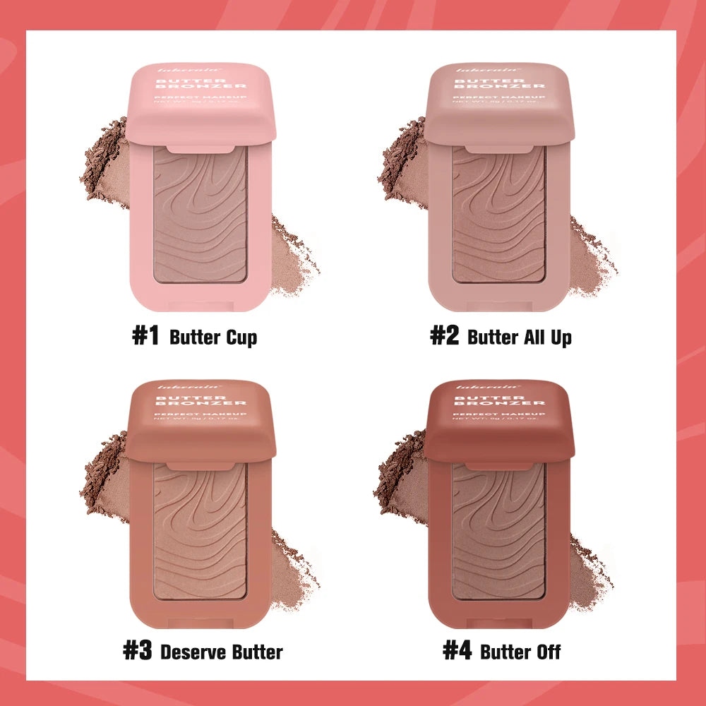 Bronceador Lakerain Butter: rubor nude sedoso y resistente al agua