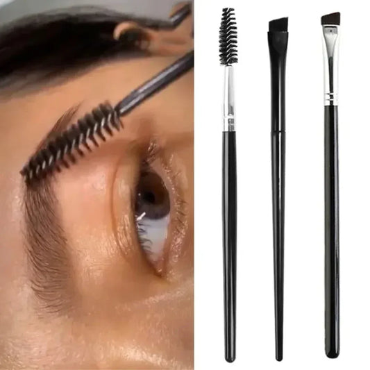 CNKESS - Pincel suave para cejas y pestañas (1 unidad): herramienta de precisión para difuminar y delinear