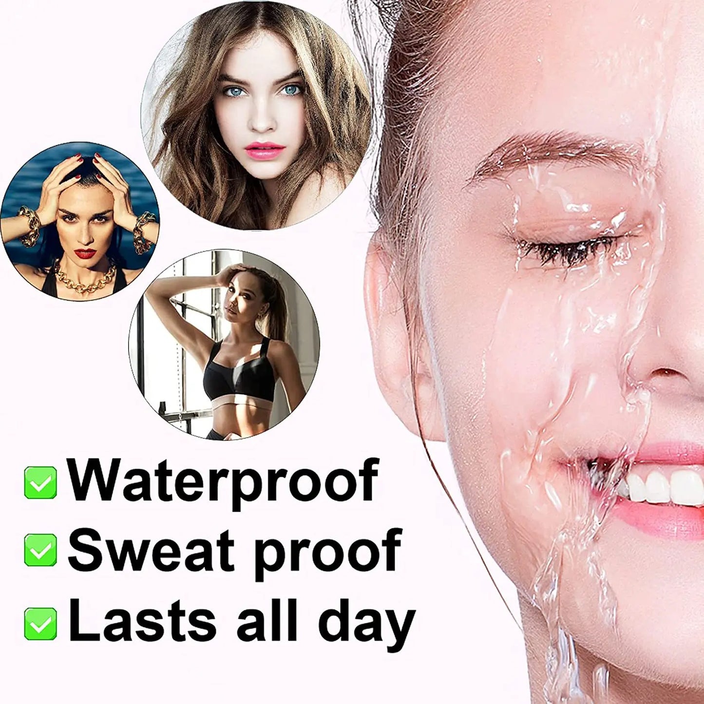 Lápiz de cejas Luxury Glow de 4 puntas, resistente al agua: efecto microblading natural, de larga duración.