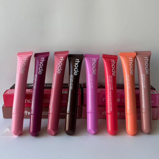 RHODE Cream Blusher Stick & Lip Gloss Duo – Multi-Use Makeup for iPhone Mirror Case Lovers