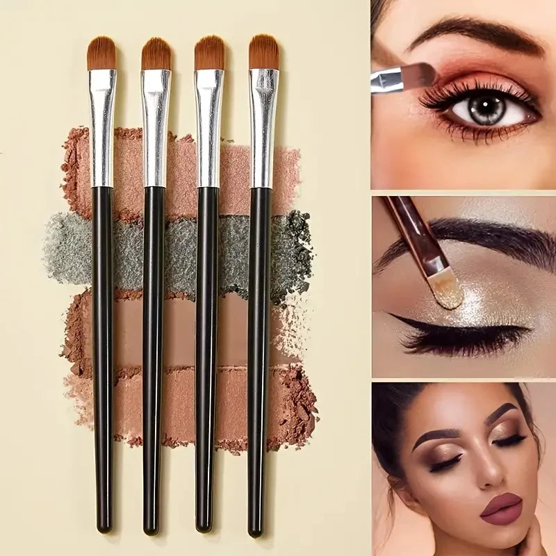 Juego de brochas de maquillaje suaves profesionales LuxuryGlow: 13, 14, 15 y 16 piezas para base, sombras de ojos, polvos y kabuki.