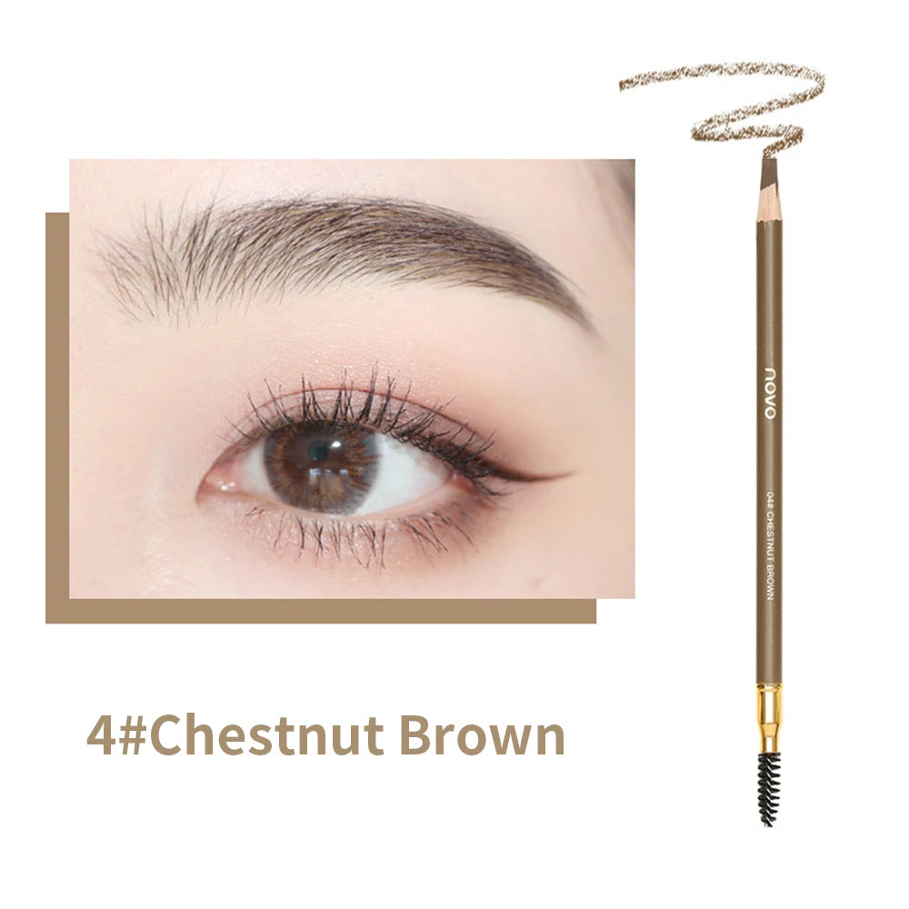 LuxuryGlow Waterproof Eyebrow Pencil | Long-Lasting Microblading Effect for Defined Brows