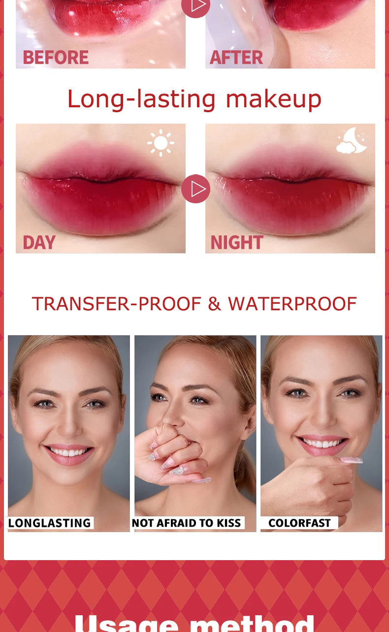 LuxuryGlow Hydrating Tear Lip Gloss – Long-Lasting, Non-Sticky, Smudge-Proof Lip Glaze