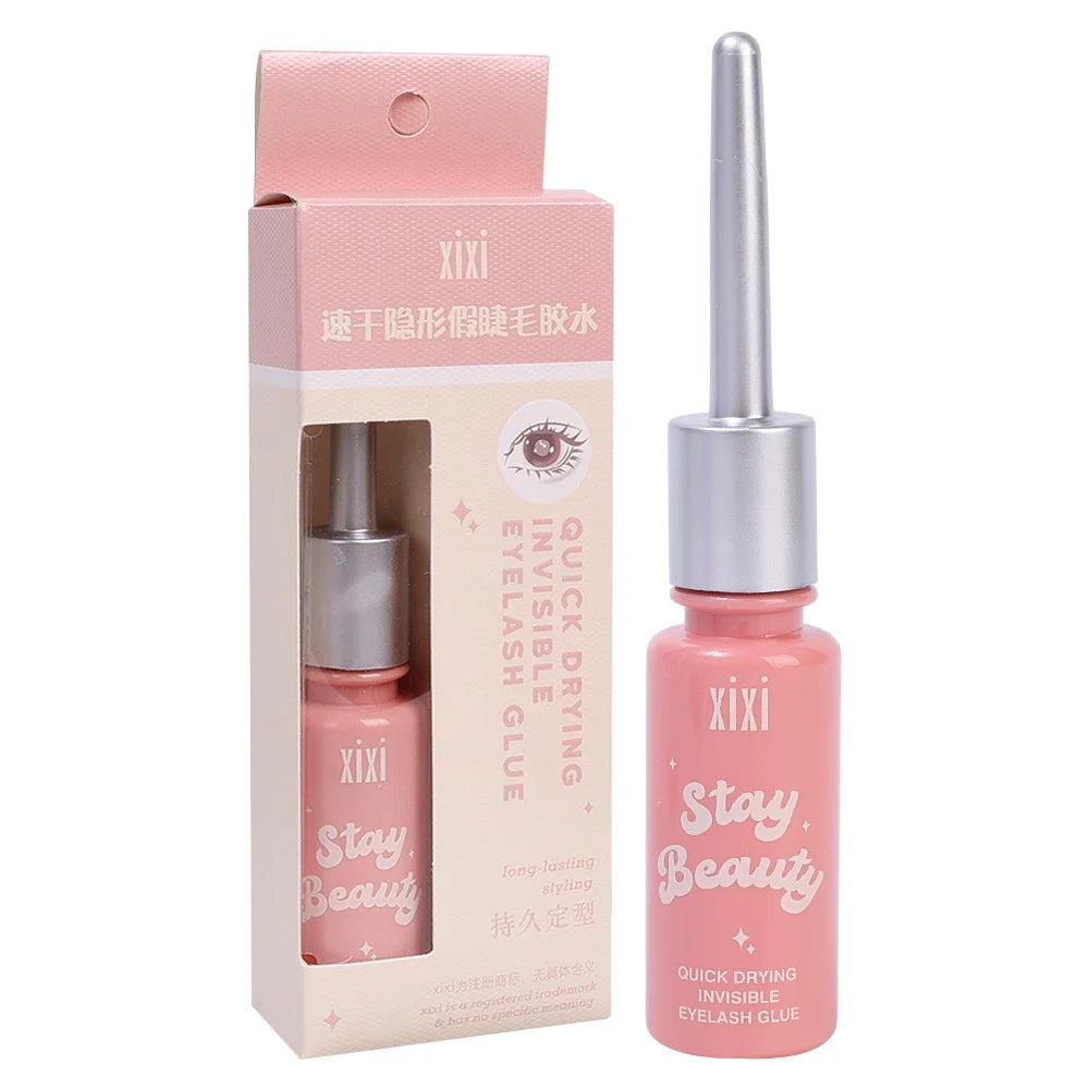 LuxuryGlow Quick Dry Invisible False Eyelash Glue – Transparent, Waterproof & Long-Lasting