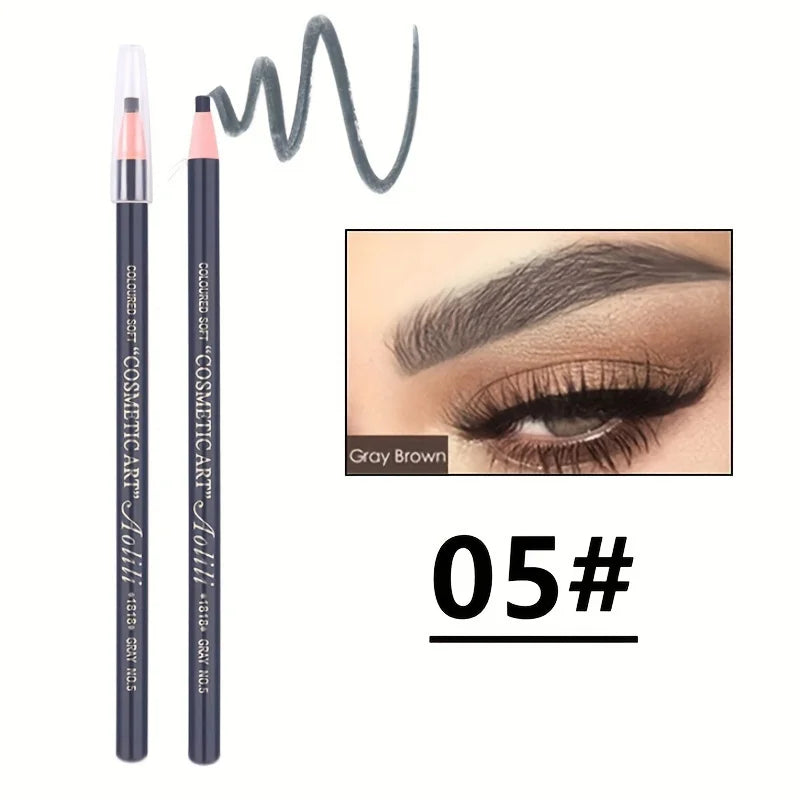 LuxuryGlow Tear-Off Pull Line Eyebrow Pencil – Smudge-Proof, No Sharpening Needed