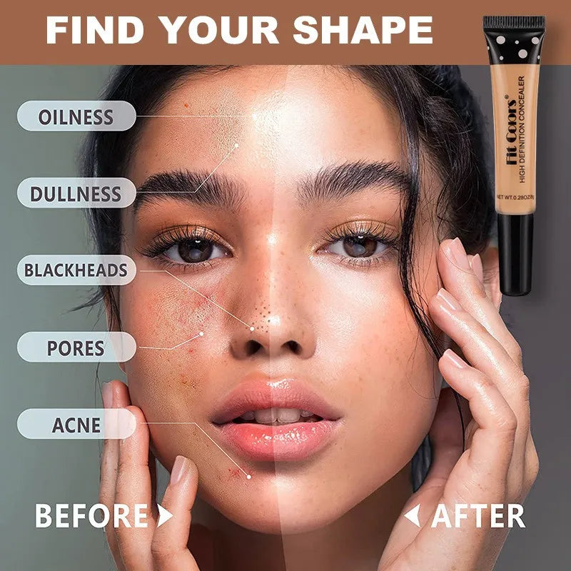 Corrector de seis colores LuxuryGlow: base líquida nutritiva para ojeras