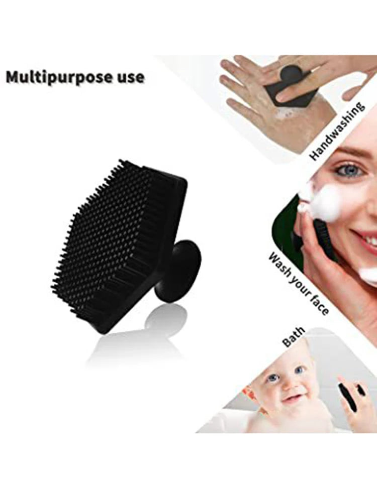 LUxuryGlow Silicone Face Cleansing Brush – Soft Makeup Remover & Skin Exfoliator