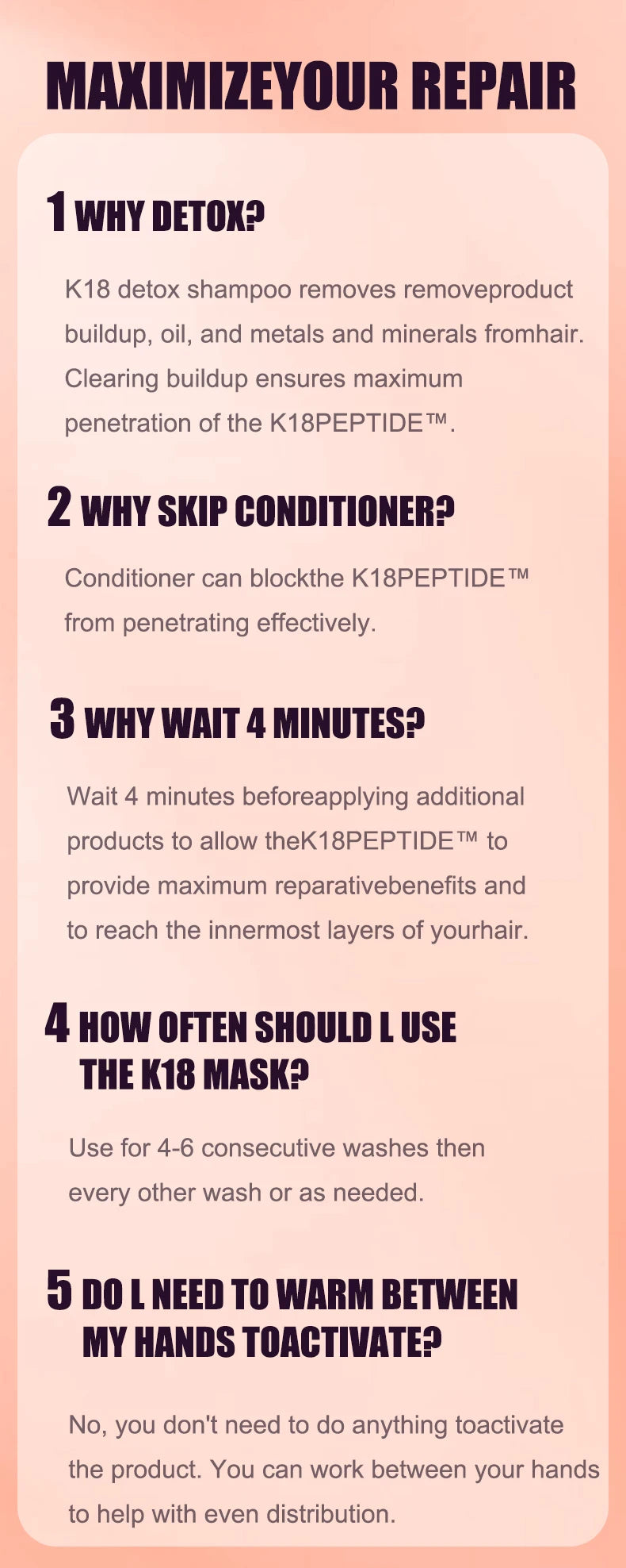 Jaysuing K18 Leave-In Repair Hair Mask – 50ML Conditioner for Dry & Damaged Hair (4-Minute Treatment)