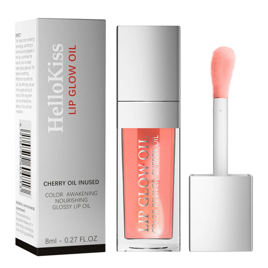 Hello Kiss Crystal Jelly Lip Oil | Hydrating Plumping Gloss for Moisturized Lips