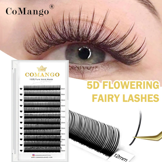 رموش CoMango 5D Flora سهلة التركيب - رموش كثيفة وناعمة