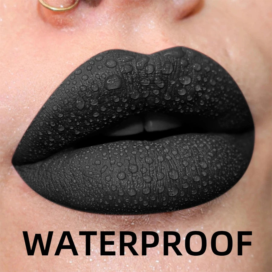 LuxuryGlow 19-Color Matte Velvet Lip Gloss – Long-lasting Waterproof Liquid Lipstick