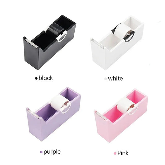 myaokue-up Eyelash Extension Tape Dispenser – Rotating Base Tape Cutter for Lash Grafting