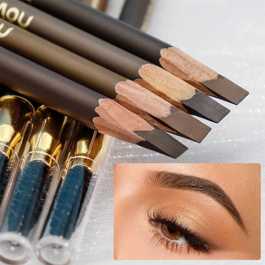 LuxuryGlow Waterproof Eyebrow Pencil | Long-Lasting Microblading Effect for Defined Brows