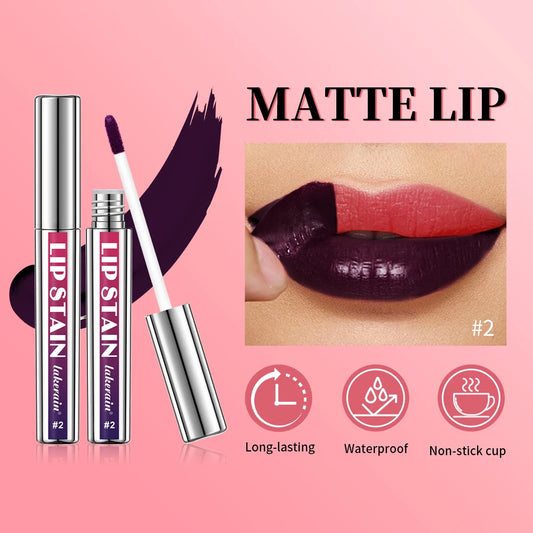Tinte labial mate coreano de larga duración ibcccndc: resistente al agua y despegable.