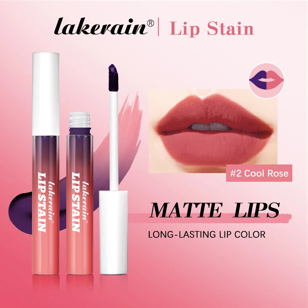 Brillo labial Peel &amp; Stick de Lakerain: brillo duradero, resistente al agua, antiadherente y resistente a las transferencias.