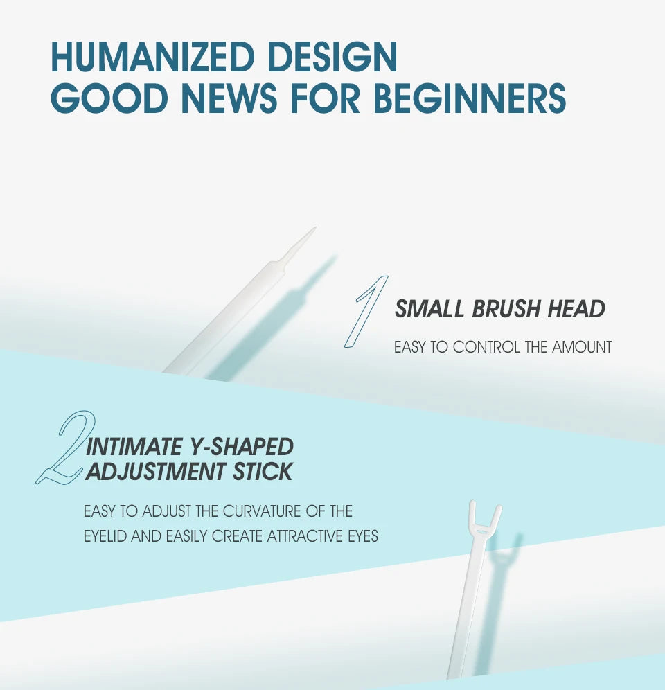 غراء تمديد الرموش من IMAGIC | مقاوم للماء، سريع الجفاف، يدوم طويلًا (5 مل)