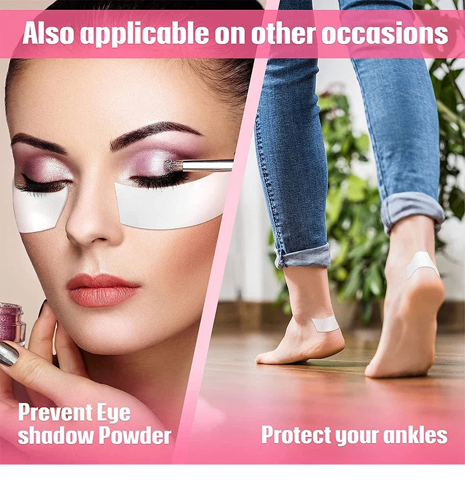 HUAZDS - Rollo de 110 cintas de espuma para extensiones de pestañas y maquillaje de ojos