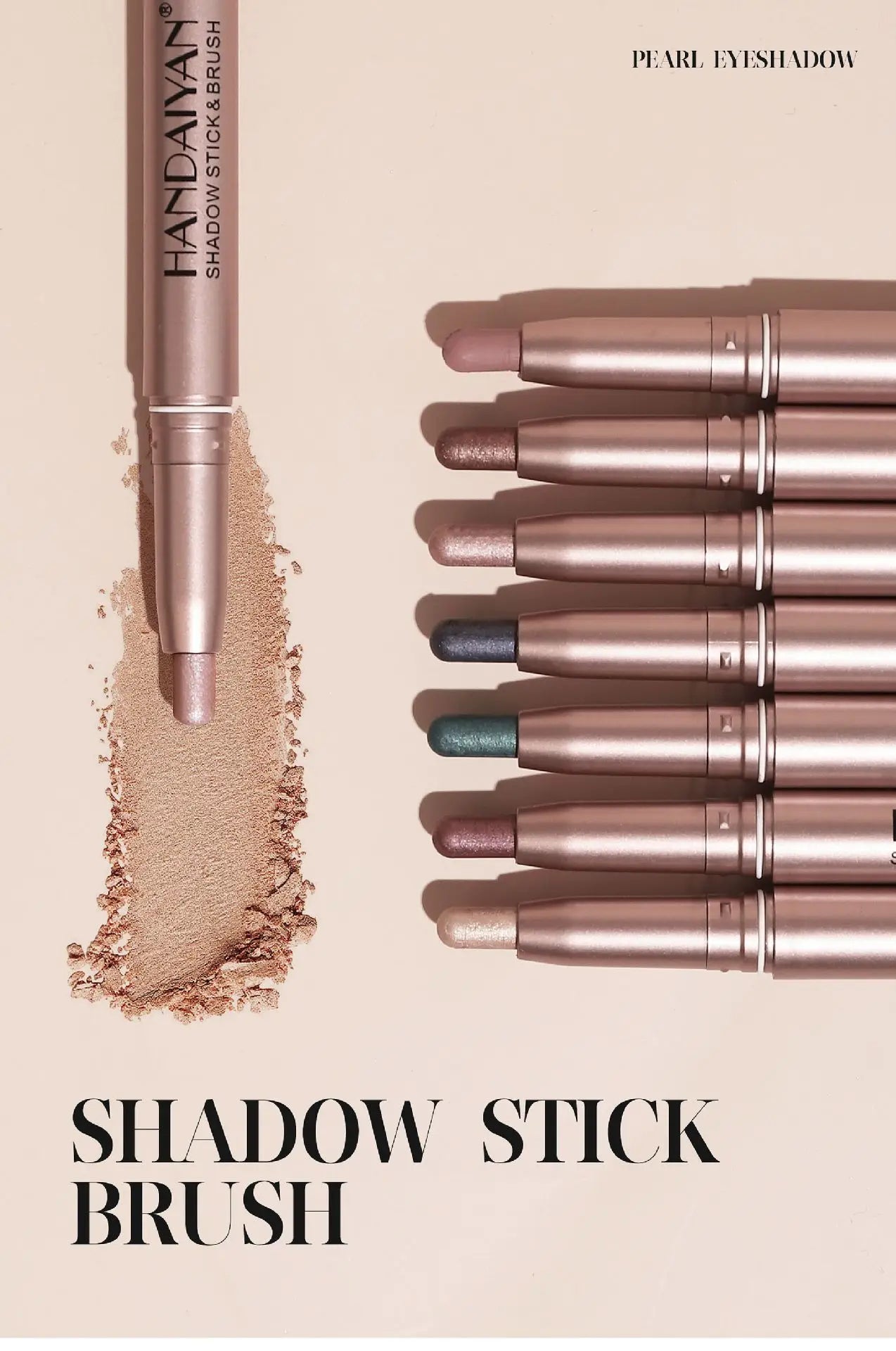 قلم ظلال العيون هاندييان - لامع، يدوم طويلًا، ومقاوم للماء