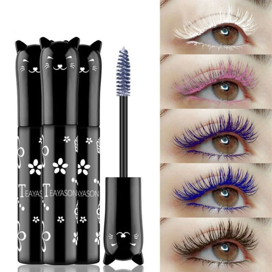 TEAYASON 6-Color Vibrant Mascara Set – Smudge-Proof & Clump-Free | TEAYASON