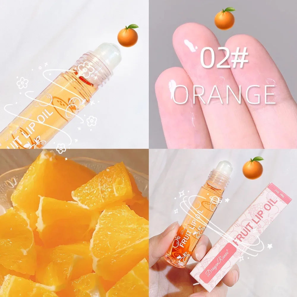 Aceite labial en roll-on LuxuryGlow: brillo labial hidratante y nutritivo para labios suaves y tersos (8 ml)