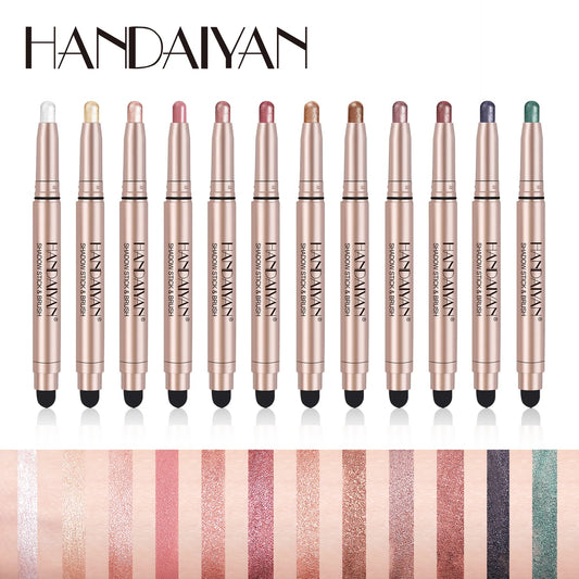 Handaiyan Highlighting Eye Shadow Stick – Shimmer, Long-Lasting & Waterproof